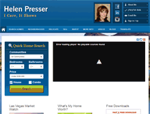 Tablet Screenshot of helenpresser.com